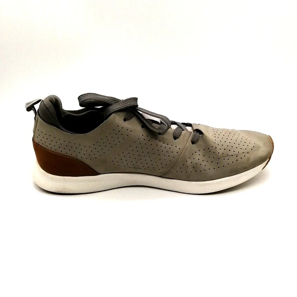 Steve Madden Shoes Mens Sneaker Brixx Gray Flat‎ Heel Cushioned Insole 11.5